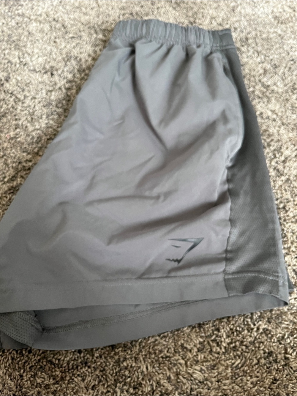 Gymshark Men's Dark Gray Athletic Shorts men’s medium. Good condition.